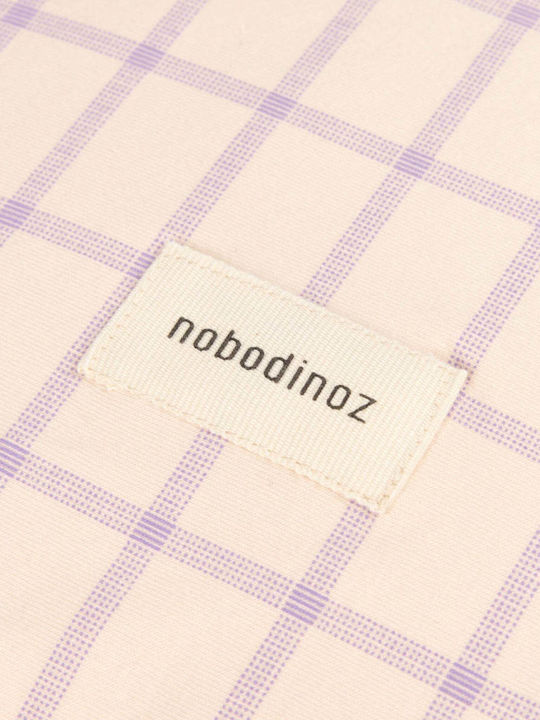 Nobodinoz Changing Pad Cover Stories in Powder Mauve Fabric 50x70cm