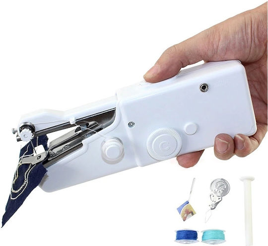 Ραπτομηχανή Mini Φορητή Λευκή