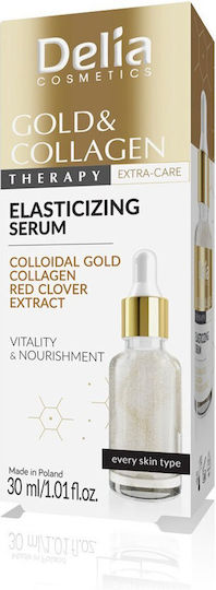 Delia Cosmetics Serum Elasticizant pentru Față cu Colagen 30ml