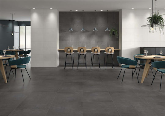 Stn Ceramica Плочка За под На закрито Керамичен Матов 60x60см Titanio