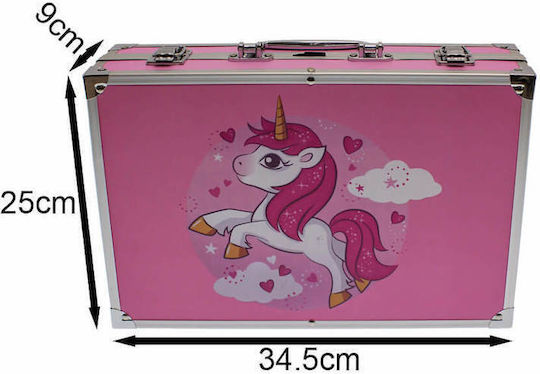 Unicorn Painting Set in Case 34.5x23.5cm 145pcs