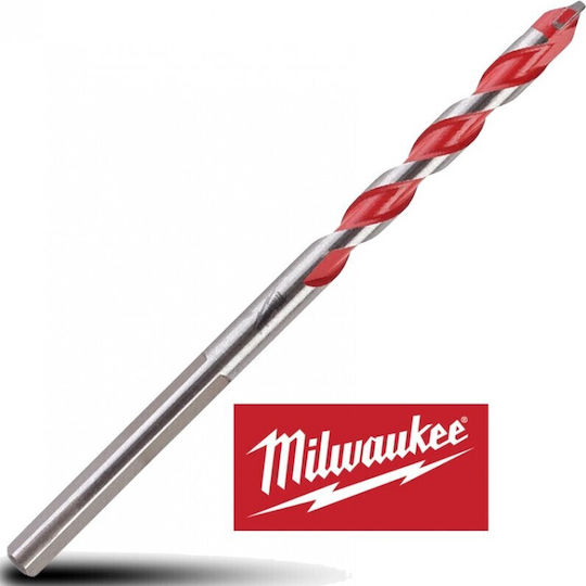 Milwaukee TCT Super Диамантена Свредло Карбид с Цилиндрична Опашка за Строителни материали 8x150mm