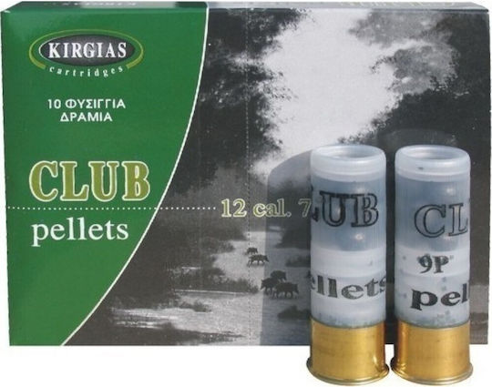 Kirgias Cartridges Club 27Schrot 36gr 10Stück