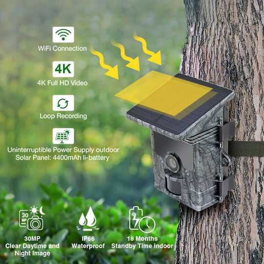 WildcameraXL Wildcameraxl Waterproof Hunting Camera with Motion Detection