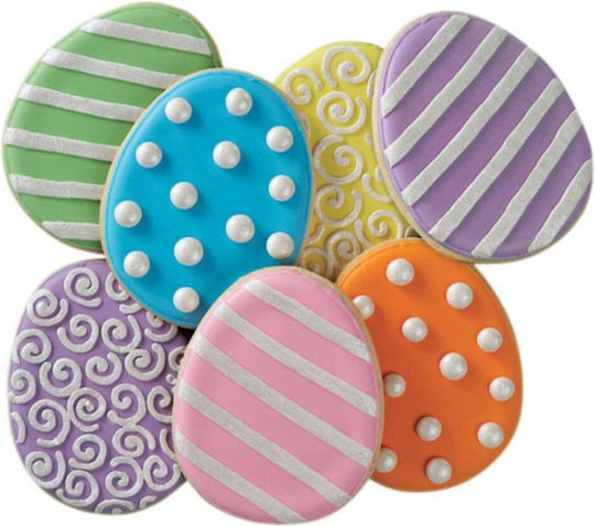 Wilton Metal Cookie Cutter Egg Shape 1 Pc 018.28.002
