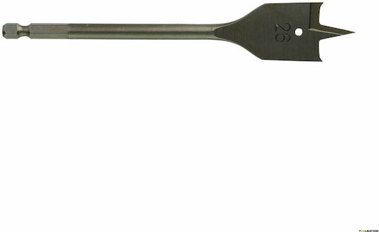 Milwaukee Feather Drill with Hexagonal Shank for Wood 26x160mm