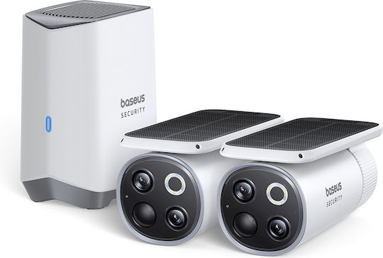 Baseus Surveillance System S1 Pro 2 Cameras Cameras IP 5MP with Control Hub S0TX002131