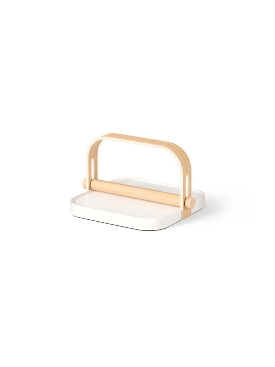 Umbra Wooden Napkin Holder White 23x20x13cm 1022631-668