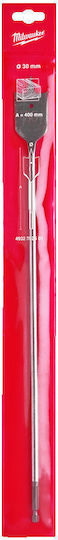 Milwaukee Feather Diamond Drill with Hexagonal Shank for Wood 30x400mm