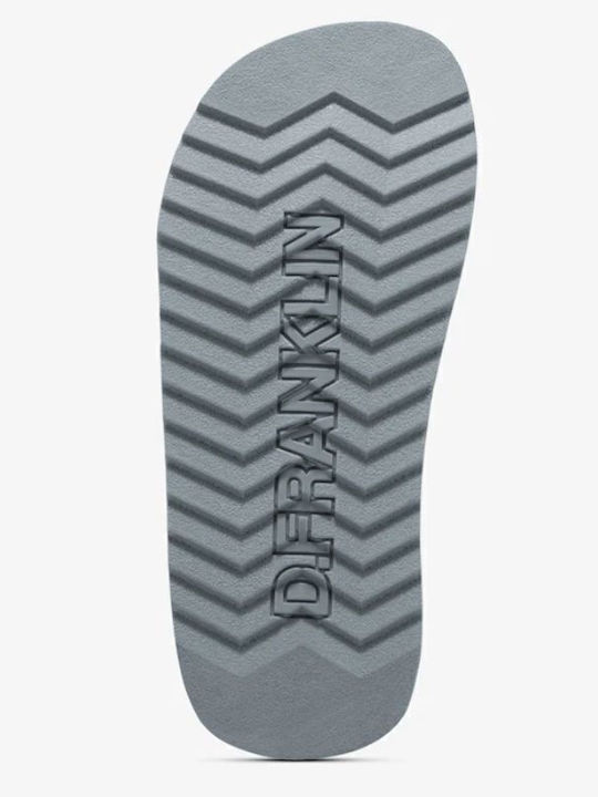 Flache Sandalen für Damen in Silber Farbe
