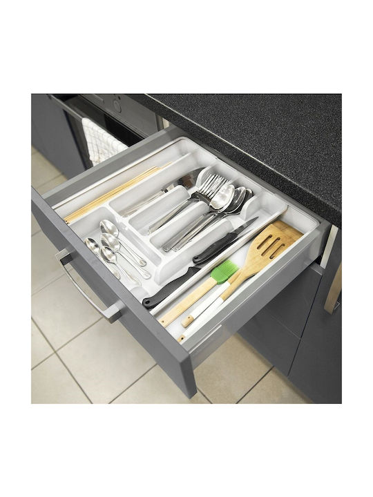 Orion Drawer Cutlery Tray 36.5x27.5x4.5cm White