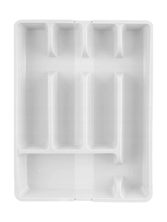 Orion Drawer Cutlery Tray 36.5x27.5x4.5cm White