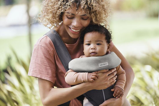 BabyBjorn Kangaroo Care Bib Mini & Move in Gray Color
