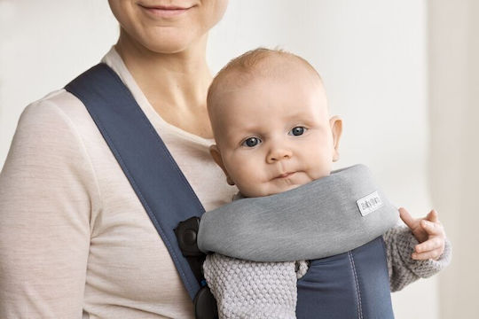 BabyBjorn Kangaroo Care Bib Mini & Move in Gray Color