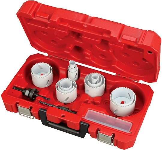 Milwaukee Hole Saw Kit Cobalt for Wood, Metal, Tile and Plastic