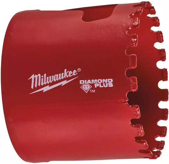 Milwaukee Διαμαντοκορώνα Diamond Plus Υγρής Κοπής με Διάμετρο 51mm για Μέταλλο, Μπετό, Τούβλο και Πλακάκι