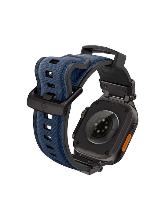 Spigen Durapro Armor Каишка Силикон Тъмносин (Apple Watch 6, 7, 8, 9, 10, SE, Ultra 1, 2)