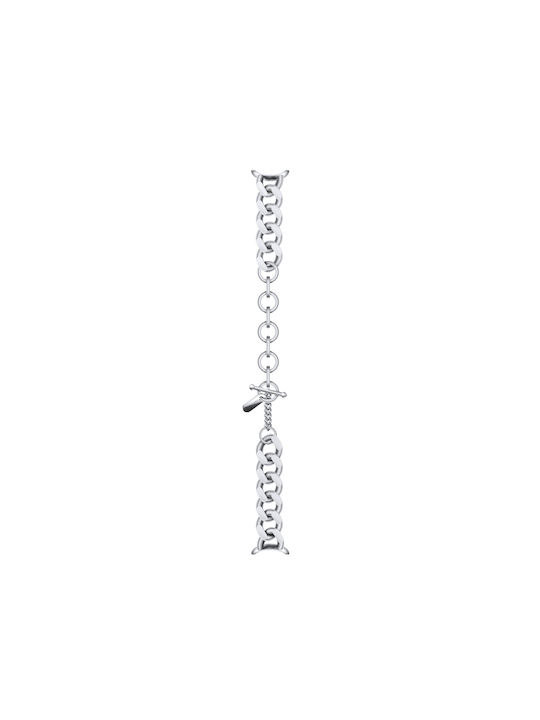 Каишка Xiaomi Cuban Chain 140–200 мм сребриста неръждаема стомана Каишка Xiaomi Cuban Chain 140–200 мм сребриста неръждаема стомана