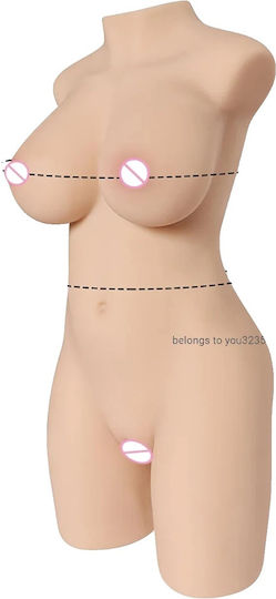 Half Body Silicone Doll Realistic Design Soft Texture 9kg | Skroutz.gr