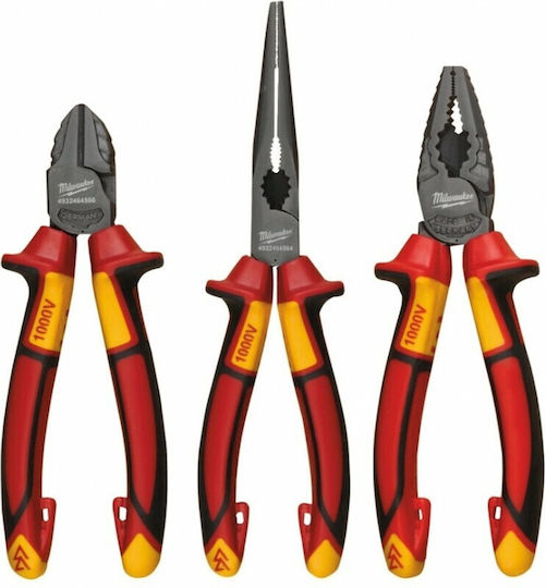 Milwaukee Pliers Electrician 3pcs