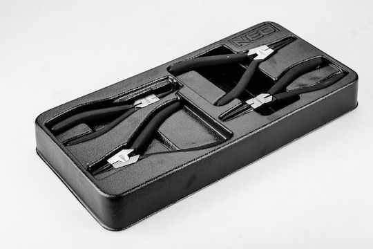 Neo Tools Pensetă de siguranță Drepte Lungime 180mm 4buc