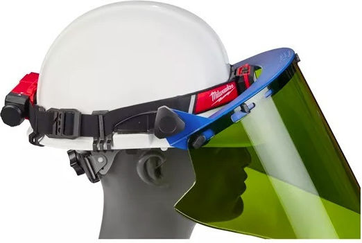 Milwaukee Rechargeable Headlamp LED IP54 with Maximum Brightness 600lm L4 HLRP-201 Red
