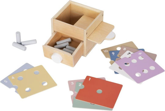 Eli Neli Κουτί Montessori Educational Game Knowledge made of Wood