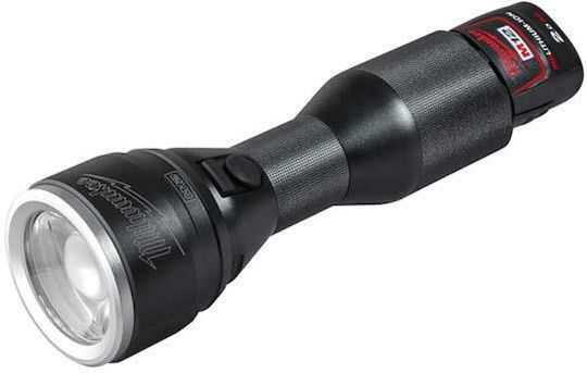 Milwaukee Rechargeable Flashlight LED IP54 Dual Function with Maximum Brightness 800lm M12 MLED-0