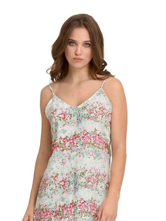 Primavera Summer Women's Nightdress Turquoise