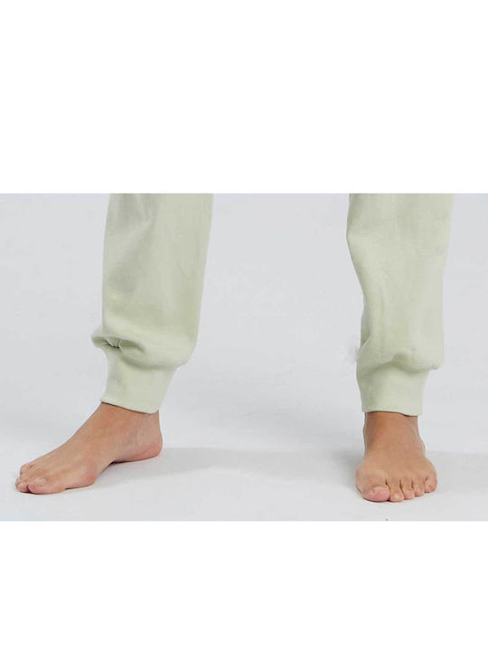 Crazy Farm Winter Women's Pyjama Set Green