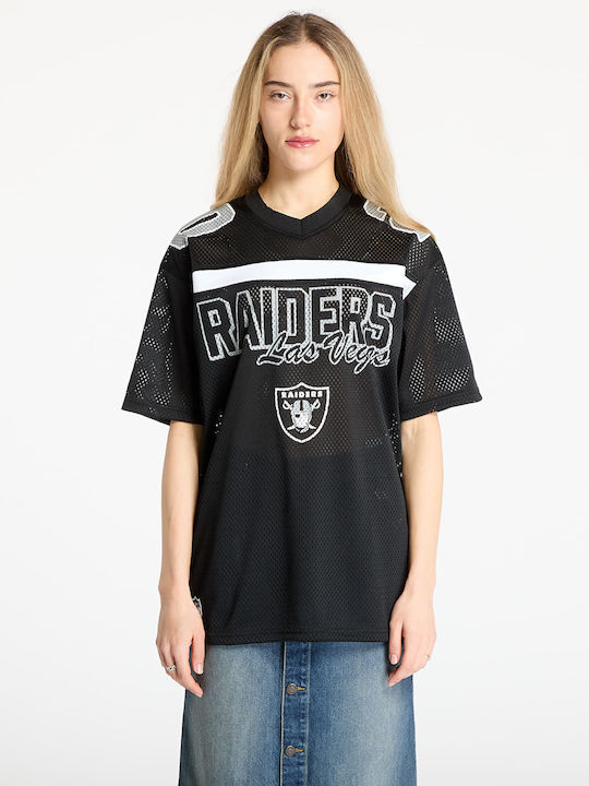 New Era NFL Las Vegas Raiders Mesh Graphic Jersey Unisex Black