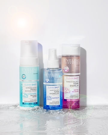 Eveline Clean Shot Flüssig Reinigung Gesicht 200ml