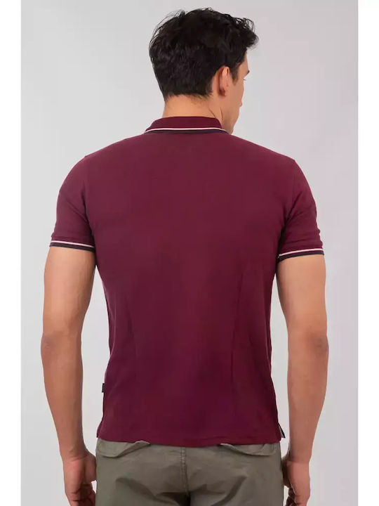 Polo T-shirt Dark Raspberry