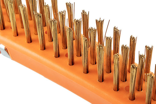 Neo Tools Arbeitsbürste mit Schaber 3 Reihen 345mm 39-032