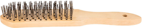 Topex Wire Brush 14A616 Brush with Wooden Handle
