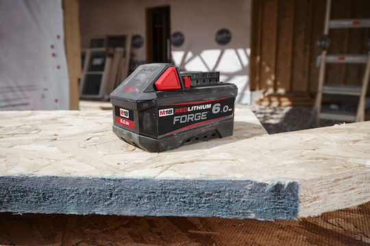 Milwaukee Tool Battery 18V with Capacity 6Ah Forge