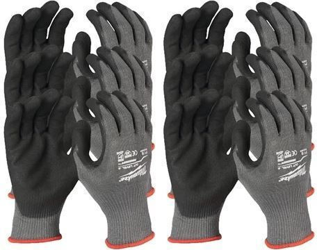 Milwaukee Gloves for Work Gray Nitrile for Cutting Protection Level 5 1pcs