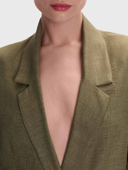 ALE - The Non Usual Casual Women's Blazer Light Khaki
