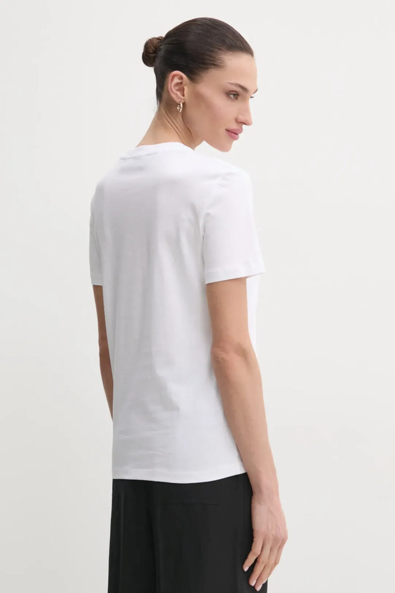 Just Cavalli Γυναικείο T-shirt Άσπρο 78PAHE13CJ110-G03