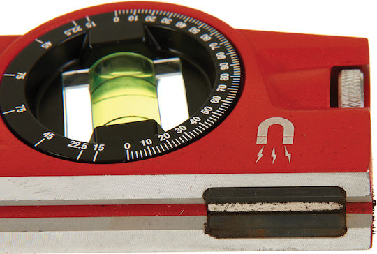 Milwaukee Torpedo Spirit Level Aluminum Magnetic 25cm with 3 Eyes