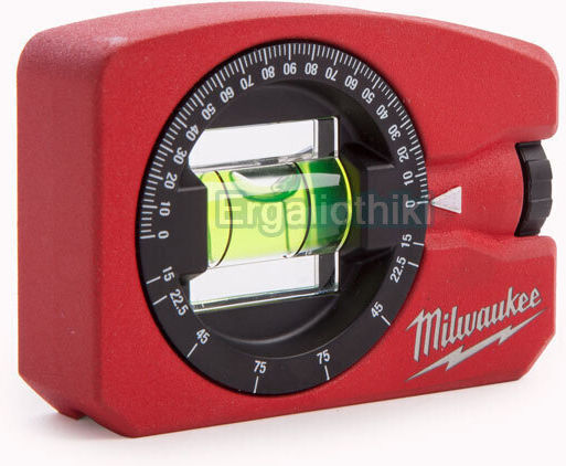 Milwaukee 4932459597 Plastic Spirit Level Magnetic 8cm with 1 Eye