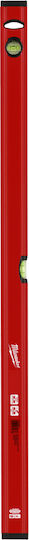 Milwaukee Slim Spirit Level Aluminum Magnetic 100cm with 3 Eyes