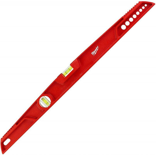 Milwaukee Redcast 60 Die-Cast Spirit Level Aluminum 60cm with 2 Eyes