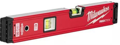Milwaukee Redstick Backbone 60 Magnetic Πλαστικό Αλφάδι Μαγνητικό 60εκ. με 3 Μάτια