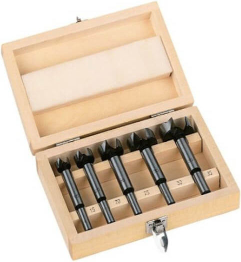 Milwaukee Hinge Drill Set for Wood with Guide 5pcs