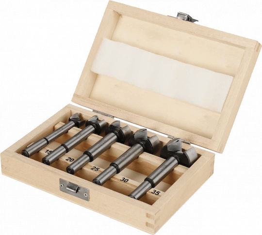 Milwaukee Hinge Drill Set for Wood with Guide 5pcs