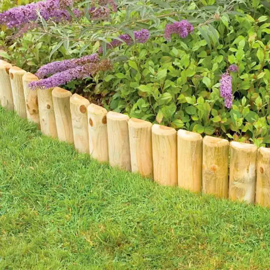Showood Wooden Garden Hedge in Beige Colour 20cm x 2m