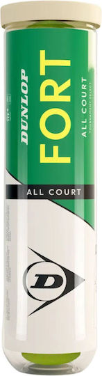 Dunlop Fort All Court Tennis Ball's X 4 4-ball Can