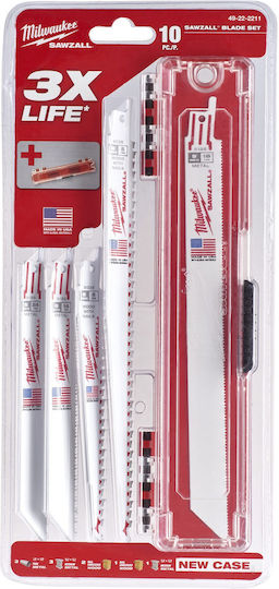 Milwaukee Thin Kerf Jig Saw Blade Spathosega 10pcs 49222211