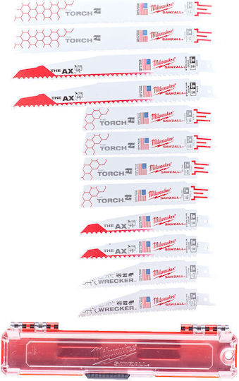 Milwaukee Jig Saw Blade Spathosega 12pcs 49222229